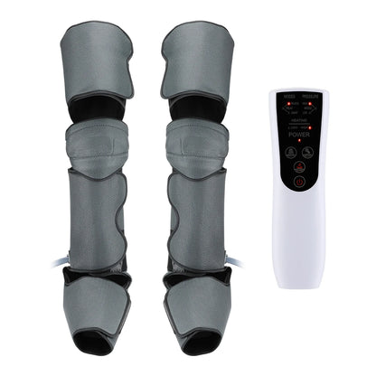 Electric Foot Leg Massager Air Pressure Stereo Circulation Massage Therapy Promote Blood Circulation Relieve Calf Muscle Fatigue