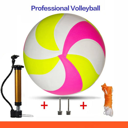 Volleyball,Size 5,Sports Gift, Outdoor Sports, Volleyball ball,Training,Optional: air pump + air needle + mesh bag