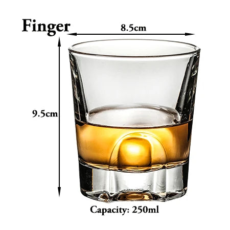 Whiskey Glasses,Scotch Glasses,Old Fashioned Whiskey Glasses/Perfect Gift for Scotch Lovers/Style Glassware for Bourbon/Rum