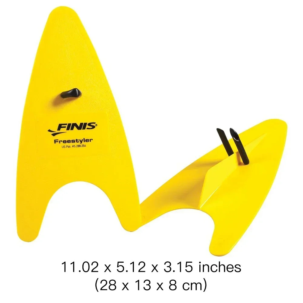 FINIS Iso Swimming Paddles Swimming Ergonomic Paddles Professional Strokes Practice Correction Swim Training Paddle