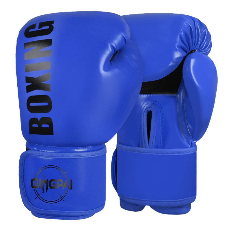 6/8/10/12oz Boxing Gloves Professional Adult Sanda Muay Thai Fighting Gloves Men and Women Training Sandbag Free Fight MMA