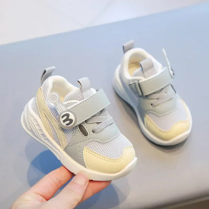 0-3 Years Baby Casual Shoes Toddler Sneakers Infant Newborn Outdoor First Walkers Breathable Anti-slip Baby Boy Girl Sport Shoes