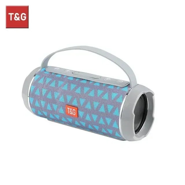 T&G Bluetooth Speaker TG116c TWS Wireless Powerful Box Portable Outdoor Speakers Waterproof Subwoofer 3D Stereo Sound HandsFree