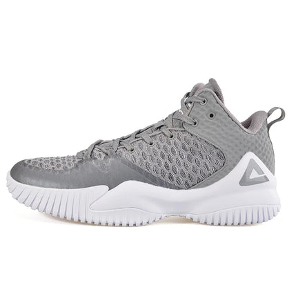 PEAK Lou Williams Basketball Shoes Men Cushion Zapatillas Durable Non-slip Outsole Outdoor Training Sport Sneakers Plus Size