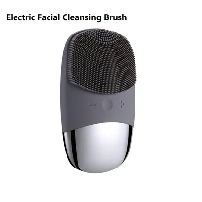 Electric Face Cleansing Brush Sonic Electric Facial Cleanser Facial Cleansing Brush Skin Scrubber Skin Massager Skin Care Tools