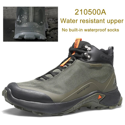 HUMTTO Waterproof Hiking Ankle Boots Winter Sports Trekking Shoes for Men Luxury Designer Outdoor Climbing Hunting Mens Sneakers