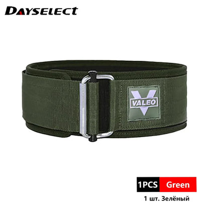 Quick Locking Weightlifting Belt Adjustable Nylon Gym Workout Belts for Men and Women Deadlifting Squatting Lifting Back Support