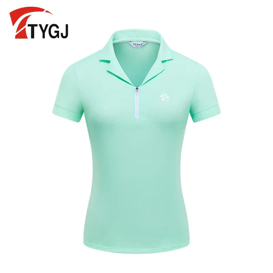 Women's TTYGJ Golf Polo Shirt Dry Fit