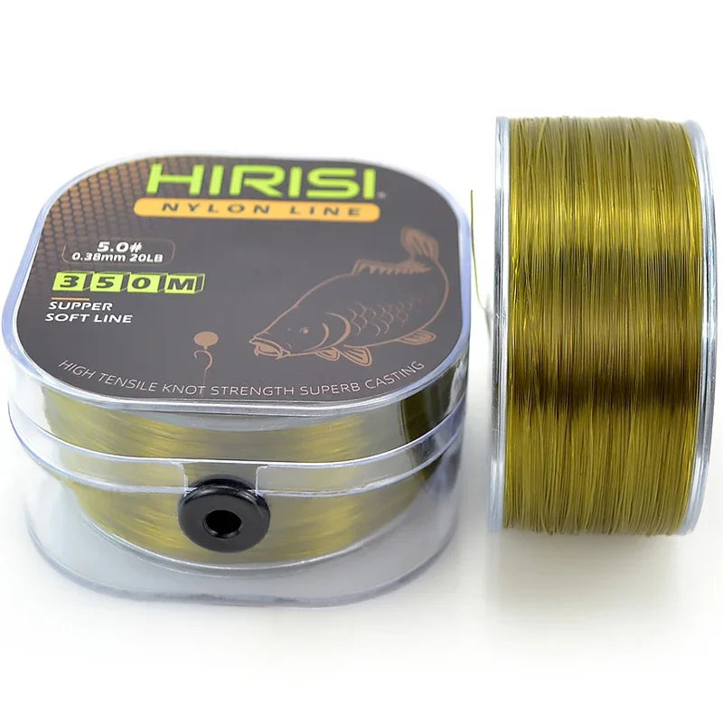 Hirisi 350m Super Strong Fishing Line Japan Monofilament Nylon Carp Fishing Line