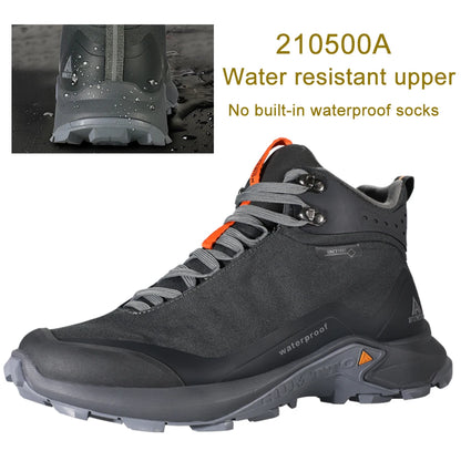 HUMTTO Waterproof Hiking Ankle Boots Winter Sports Trekking Shoes for Men Luxury Designer Outdoor Climbing Hunting Mens Sneakers