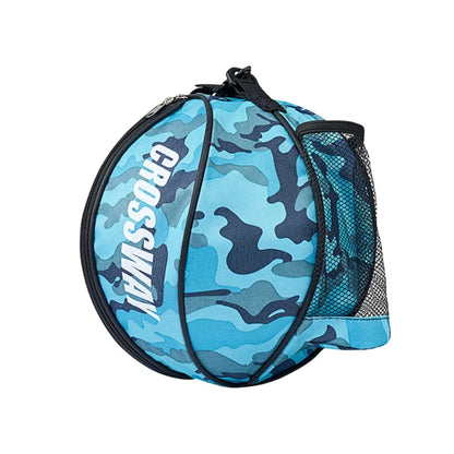 1PC Adjustable Shoulder Strap 2 Side Mesh Pockets Basketball Bag Sports Ball Bag Soccer Shoulder Bag Holder Carrier