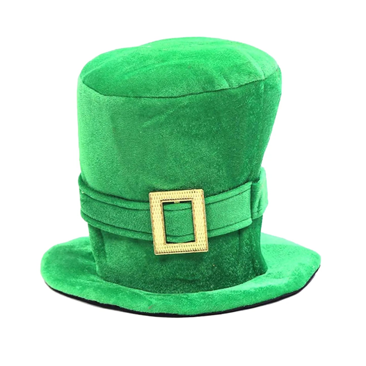 Saint Patricks Day Top Hat Holiday Fake Beard Green Celebration Costume for Irish Festival Birthday Party Decor Supplies