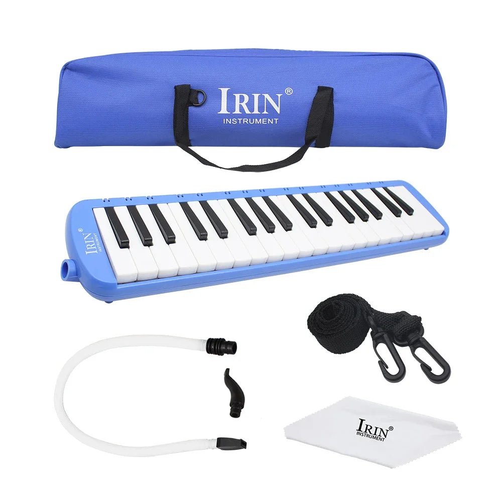 IRIN Melodica 32/37 Keys Piano Keyboard Mouth Organ Harmonica Musical Instrument Beginner Children Educational Gift Melodica