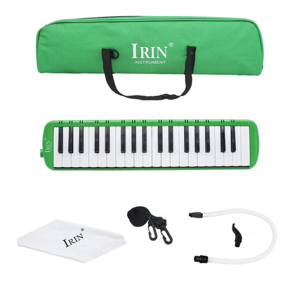 IRIN Melodica 32/37 Keys Piano Keyboard Mouth Organ Harmonica Musical Instrument Beginner Children Educational Gift Melodica