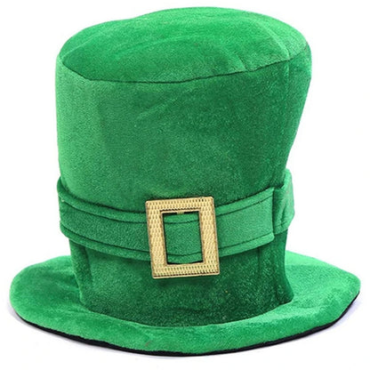 St Patricks Day Accessories Patricks Day Costume Green Top Hat Fashionable Irish Festival Fashionable Adults Accessory