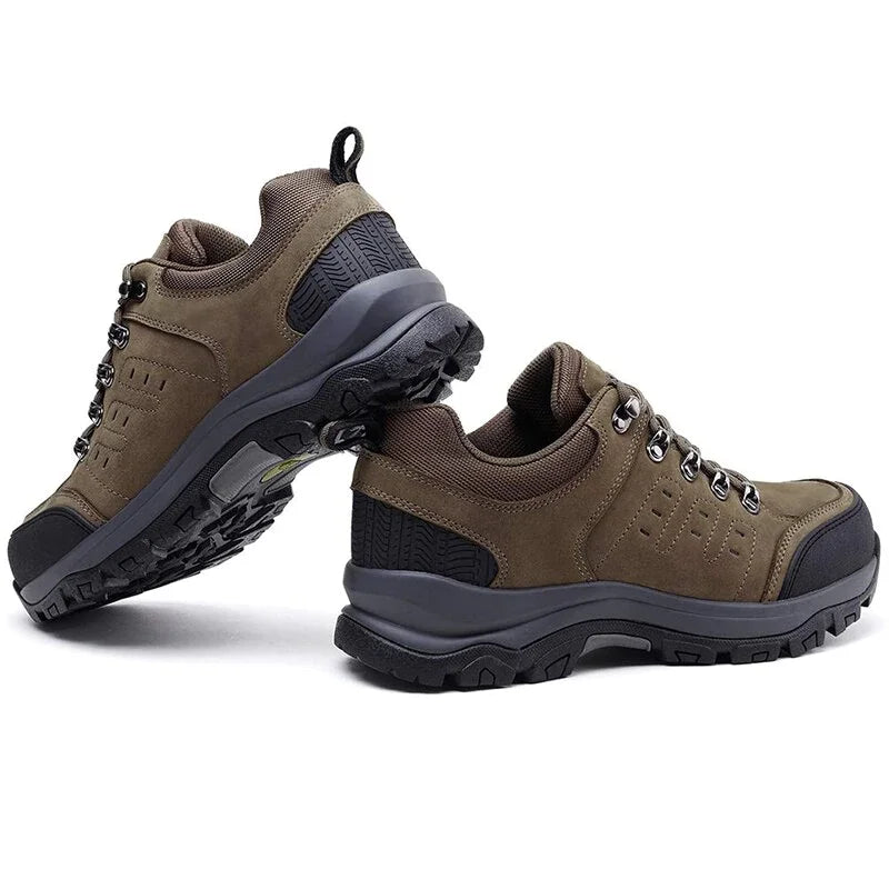 GOLDEN CAMEL Hiking Shoes Waterproof Outdoor Male Sneakers Military Tactical Boots Leather Trekking Shoes for Men 2023 Autumn