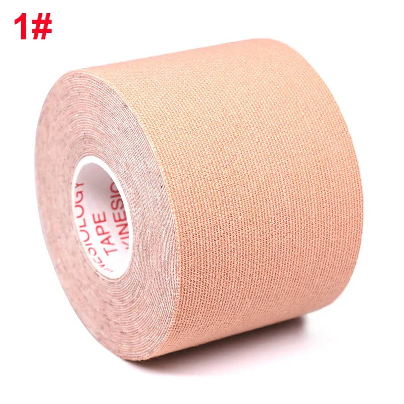 Width 2.5cm-10cm Kinesiology Tape 5m Athletic Tape Sports Recovery Knee Protector Waterproof Tennis Muscle Pain Relief Bandage