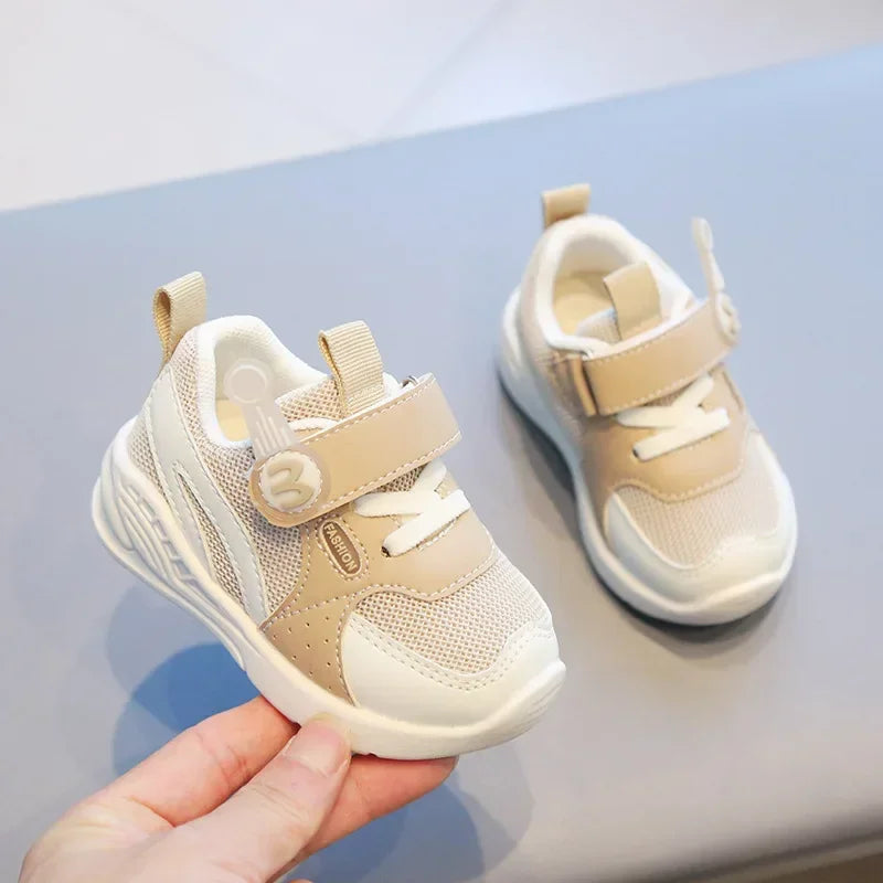 0-3 Years Baby Casual Shoes Toddler Sneakers Infant Newborn Outdoor First Walkers Breathable Anti-slip Baby Boy Girl Sport Shoes