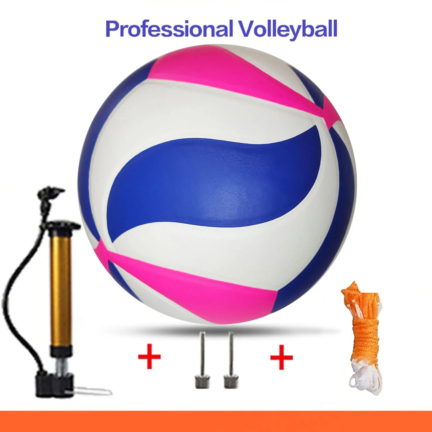 Volleyball,Size 5,Sports Gift, Outdoor Sports, Volleyball ball,Training,Optional: air pump + air needle + mesh bag