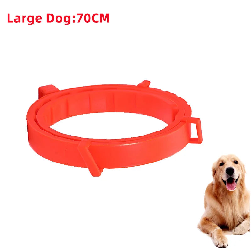 New 38/70CM Pet Anti Flea Ticks Antiparasitic Cats Collar Dog Protection Retractable Collars For Puppy Cat Large Dogs Accessorie