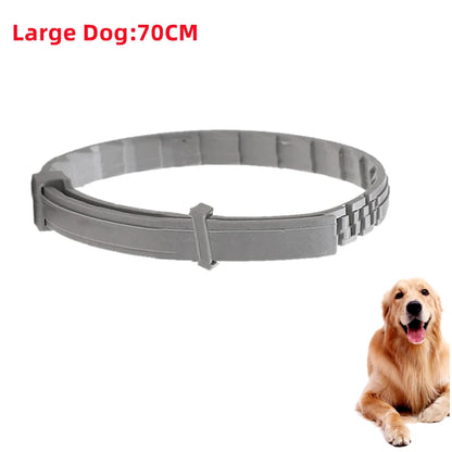 New 38/70CM Pet Anti Flea Ticks Antiparasitic Cats Collar Dog Protection Retractable Collars For Puppy Cat Large Dogs Accessorie