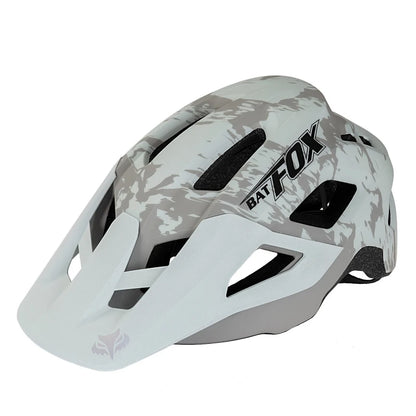 BATFOX Summer New Mountain Bike Helmet with Porous Ventilation and Breathable Safety Helmet Riding Equipment