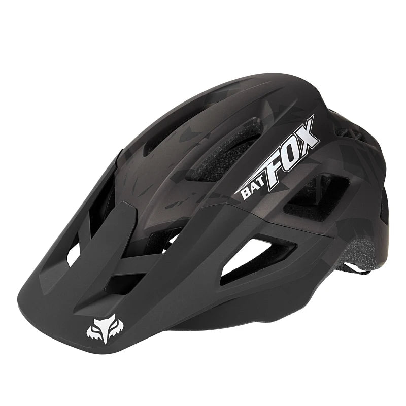 BATFOX Summer New Mountain Bike Helmet with Porous Ventilation and Breathable Safety Helmet Riding Equipment