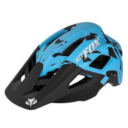 BATFOX Summer New Mountain Bike Helmet with Porous Ventilation and Breathable Safety Helmet Riding Equipment