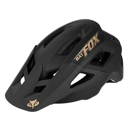 BATFOX Summer New Mountain Bike Helmet with Porous Ventilation and Breathable Safety Helmet Riding Equipment