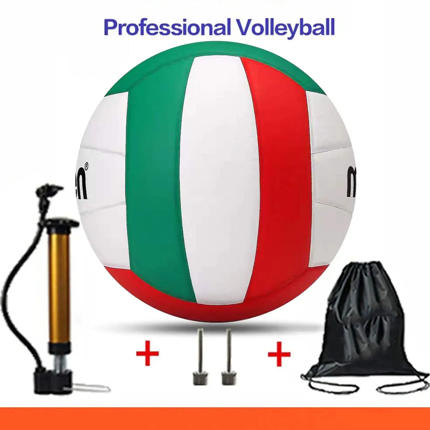 Volleyball,Size 5,Sports Gift, Outdoor Sports, Volleyball ball,Training,Optional: air pump + air needle + mesh bag