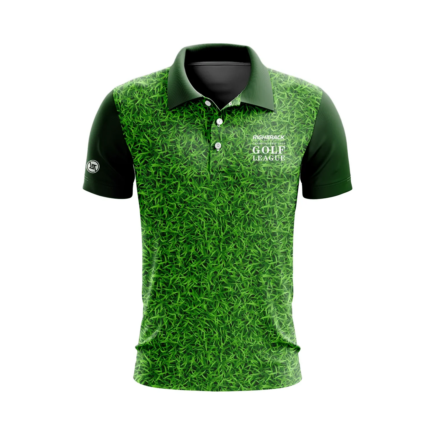 Right Track Men's Golf Polo Shirt