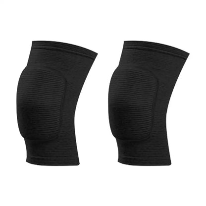 1 Pair Thickened Sponge Knee Pads Elastic Sports Compression for Dancing Yoga Volleyball Fitness Training Protector Adults M1E8