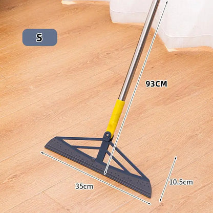 180° Rotatable Magic Rubber Broom Silicone Mop Hand Dust Brooms Home Floor Cleaning Squeegee Wiper Flooring Household Utensils