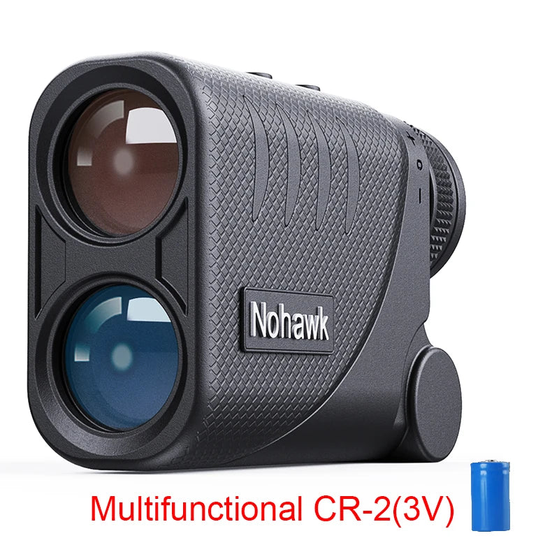 Nohawk Multifunctional Golf Laser Rangefinder Telescope with Flag-Lock Slope Distance Meter for Hunting Construction Monocular