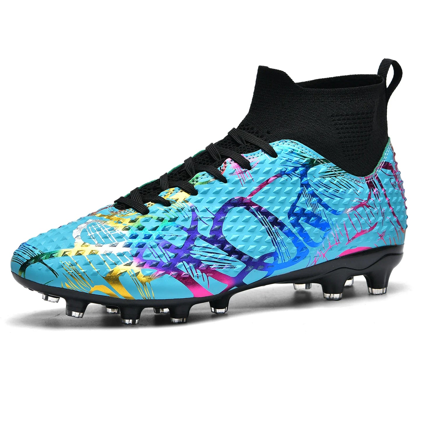 Men Soccer Shoes Chlidren Futsal Non Slip Football Boots Grass Indoor Sports Cleats Football Shoes Kids Trainling Fast Sneakers