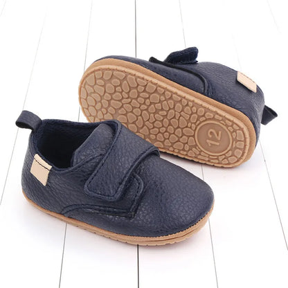 0-18months Toddler Pu Sneakers Casual Soft Sole Cute Baby Flats Infant Walking Shoes For Newborn Girl And Boys