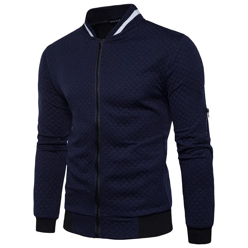 Men's Sweatshirts with Zipper Pockets Thin Solid Color Half Tracksuit Casual Outdoor Hooded Tracksuit Long Sleeves Jacket Coats