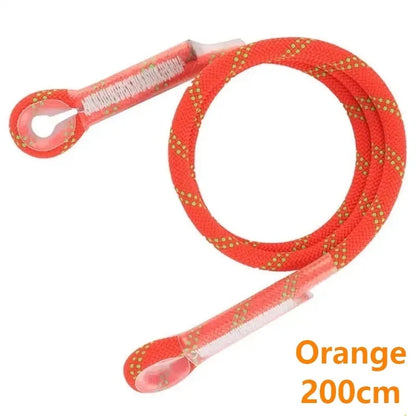 Rock Climbing Lanyard 10.5mm Static Rope 20kN Protective Eye-to-eye Pre-Sewn Cord Loop Sling Mountaineering Outdoor Equipment