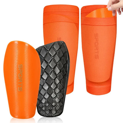 Loogdeel Soccer Shin Guards for Kids Youth Adults Shin Guards Pads with Sleeves, Lightweight , Protective Soccer Equipment