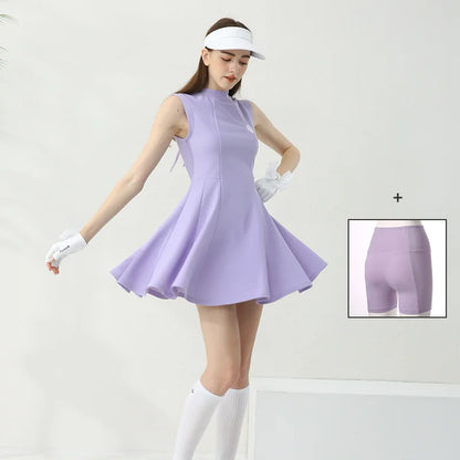 Golfist Women's Golf Dress Pleated Skirt with Shorts