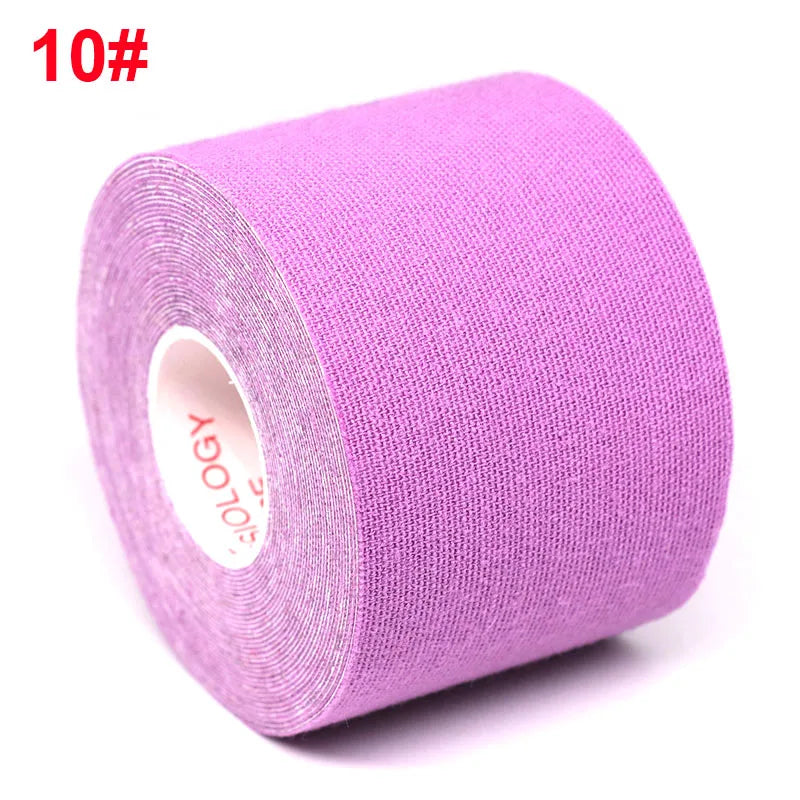 Width 2.5cm-10cm Kinesiology Tape 5m Athletic Tape Sports Recovery Knee Protector Waterproof Tennis Muscle Pain Relief Bandage