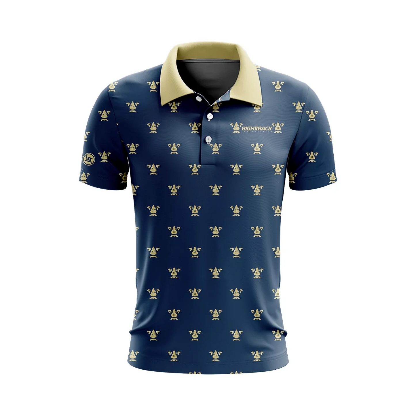 Men's Right Track Polo Shirt Colorful