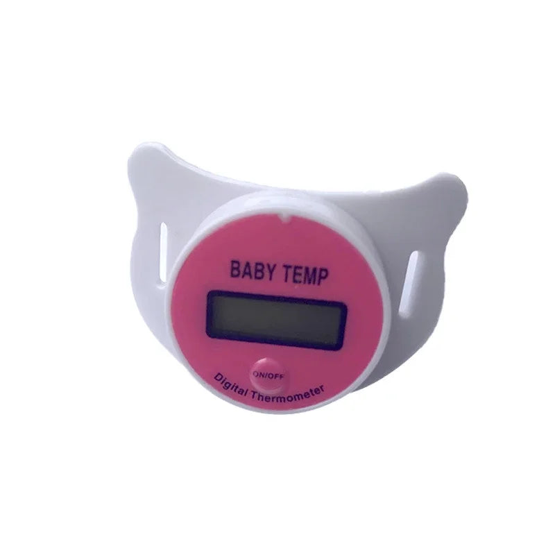 Infants Baby Practical Digital Temperature Pacifier LCD Nipple Oral Thermometer Mouth Alarm Electronic Gadgets Temperature