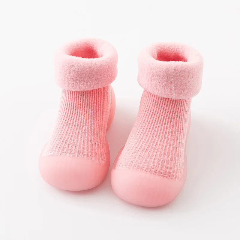 New Thickened Kids Socks Shoes Winter Super Warm Baby Toddler Boots Boys Girl Sneakers Newborn Indoor Shoes Floor Footwear Shoes