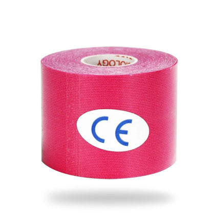 WorthWhile 5 Size Kinesiology Tape Athletic Recovery Self Adherent Wrap Taping Medical Muscle Pain Relief Knee Pads Protector