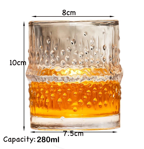 Whiskey Glasses,Scotch Glasses,Old Fashioned Whiskey Glasses/Perfect Gift for Scotch Lovers/Style Glassware for Bourbon/Rum