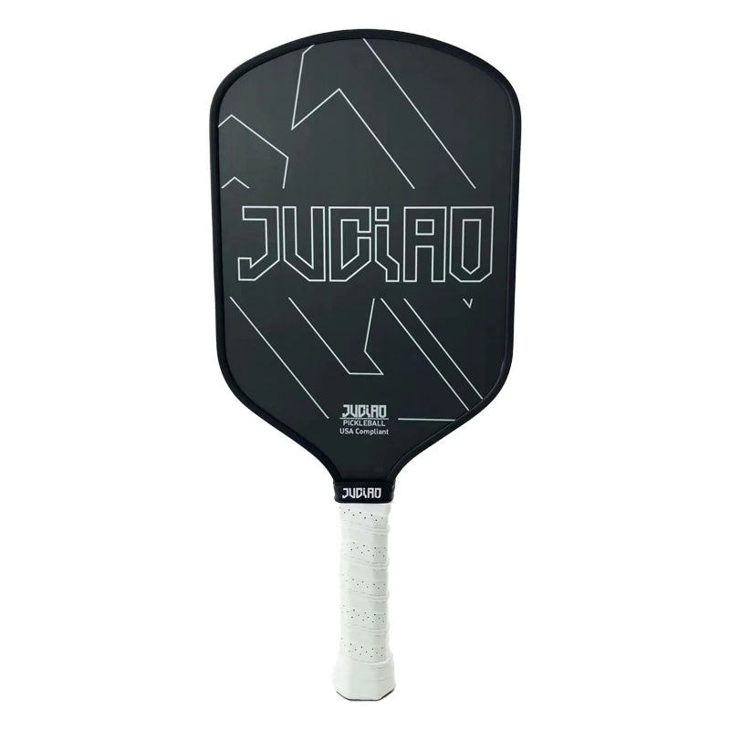 Pickleball Paddle Carbon Surface with High Grit & Spin USAPA Compliant Enhanced Power Sweet Spot T700 Raw Carbon Fiber Paddle