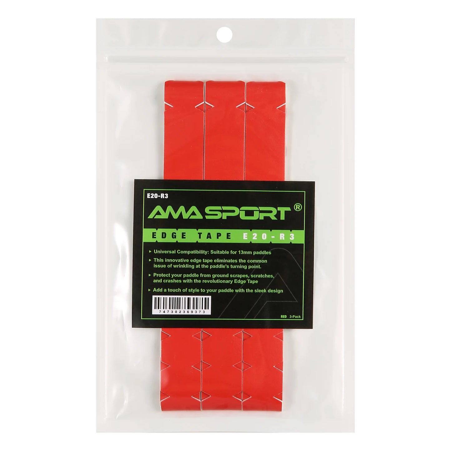 AMASPORT Pickleball Paddle Protection Tape 20mm/23mm/26mm Paddle Head Edge Guard Racket Edge Protection Tapes