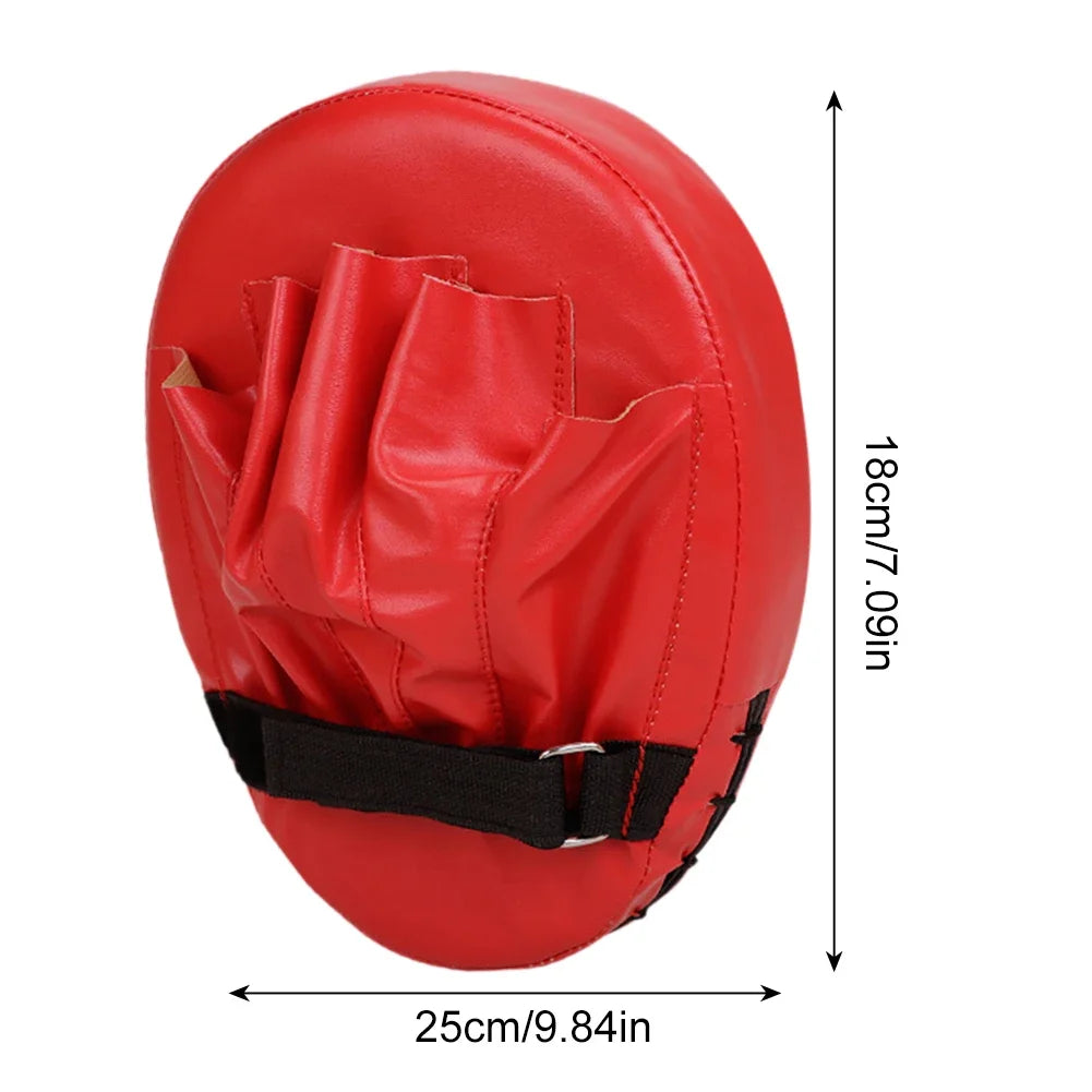 Kick Boxing Gloves Pad PU Leather Punch Target Bag for Adults Kids MMA Karate Muay Thai Free Fight Sanda Training Equipment