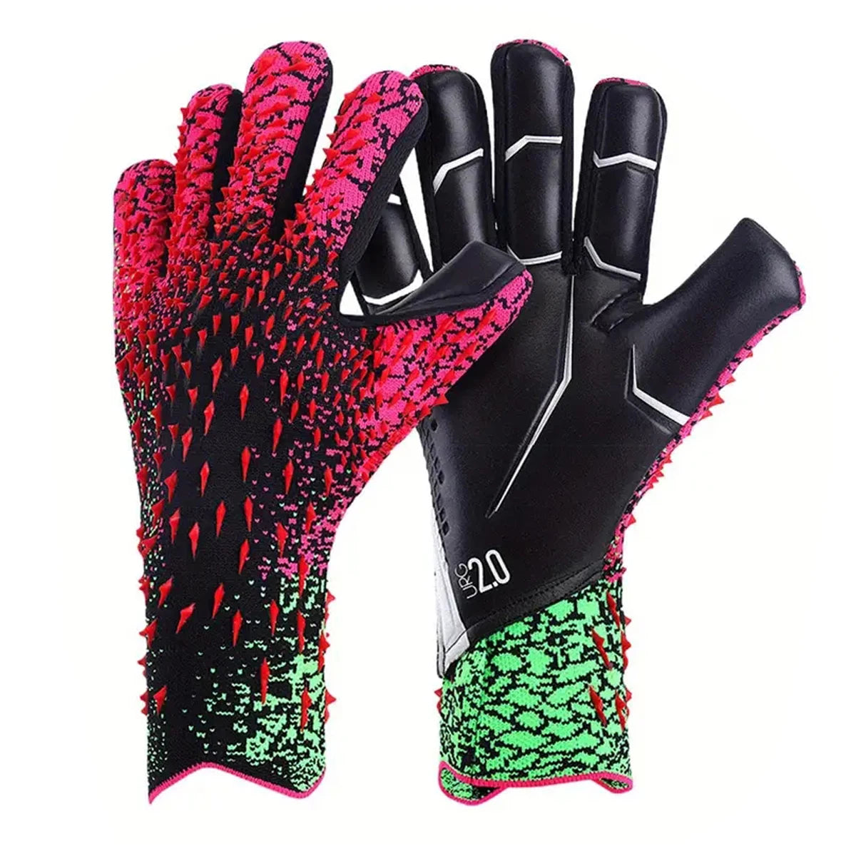 New Latex Football Goalkeeper Gloves Thickened Football Professional Protection Adults Teenager Goalkeeper Soccer Goalie Gloves